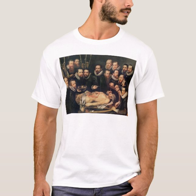 Die Anatomie-Lektion von der Packwagen Doktors T-Shirt (Vorderseite)