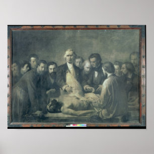 Die Anatomie-Lektion von Doktor Velpeau Poster