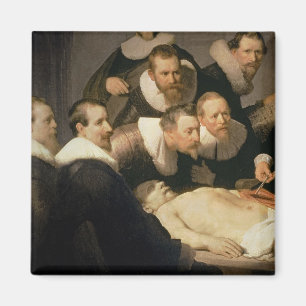 Die Anatomie-Lektion von Dr. Nicolaes Tulp, 1632 Magnet