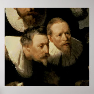 Die Anatomie Lektion von Dr. Nicolaes Tulp, 1632 Poster