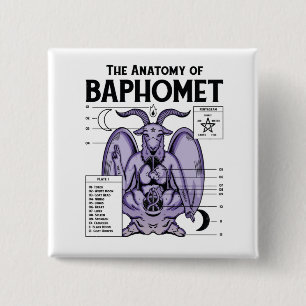 Die Anatomie von Baphomet Button
