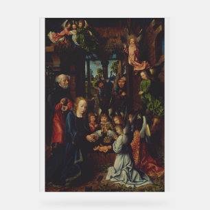 Die Anbetung des Christuskindes Acrylschild