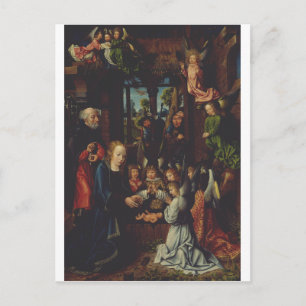 Die Anbetung des Christuskindes Postkarte