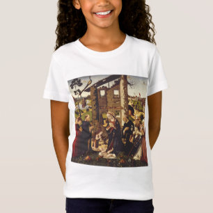 Die Anbetung von Biagio d'Antonio Mittelalterliche T-Shirt
