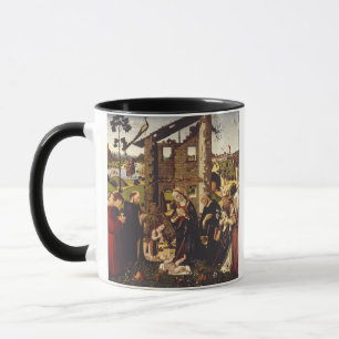 Die Anbetung von Biagio d'Antonio Mittelalterliche Tasse