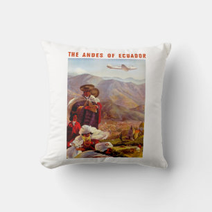 Die Anden Ecuadors Kissen