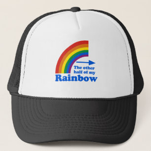 Die ANDERE HÄLFTE MEINES REGENBOGENS (verlassen) Truckerkappe