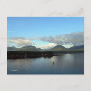 Die andere Seite der Ketchikan-Postkarte Postkarte