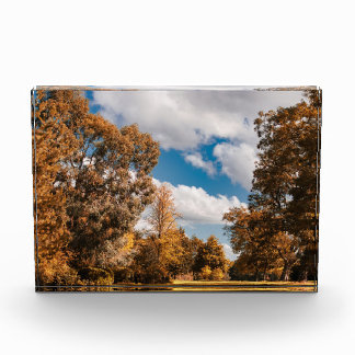 Die andere Seite des Herbstes Fotoblock