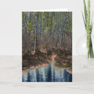 "Die andere Seite", digital bearbeitet Wald und Te Karte