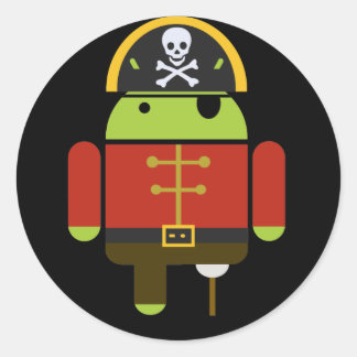 Die Android Pirate Stickers