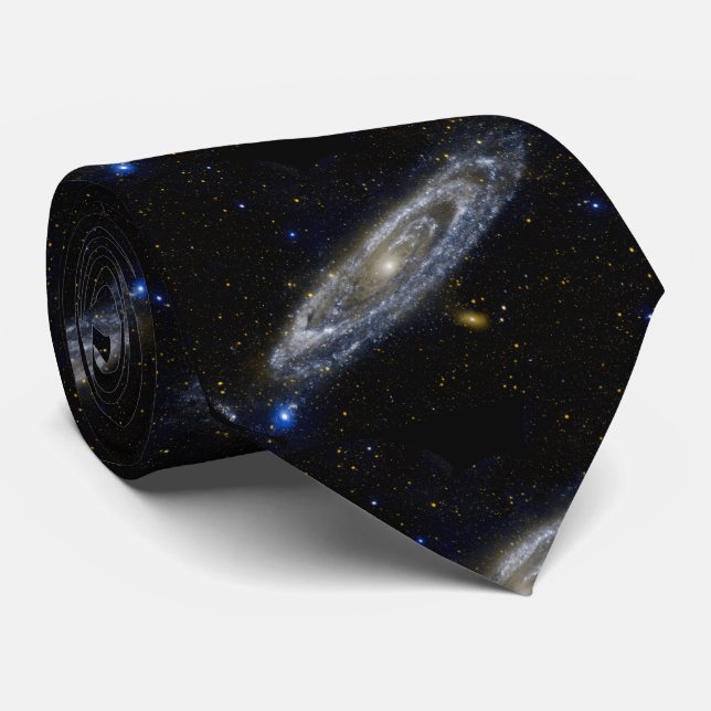Die Andromeda-Galaxie Krawatte (Gerollt)