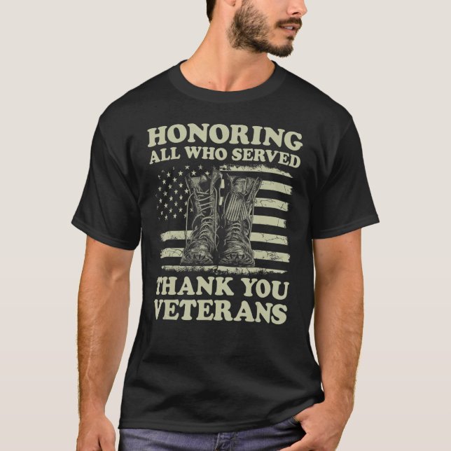 Die Anerkennung aller, die Ihnen für die amerikani T-Shirt (Vorderseite)