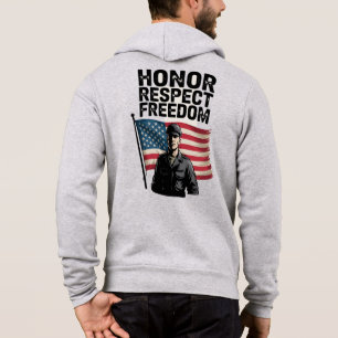 Die Anerkennung des Veteran Day Patriotic Design Hoodie