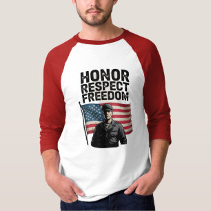 Die Anerkennung des Veteran Day Patriotic Design T-Shirt