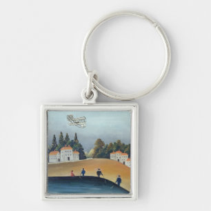 Die Angler, c.1908-09 (Öl auf Leinwand) Schlüsselanhänger
