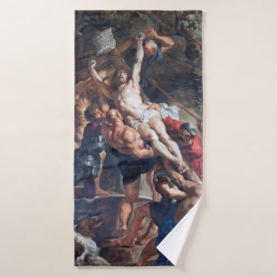 Die Anhebung des Kreuzes, Rubens Badehandtuch