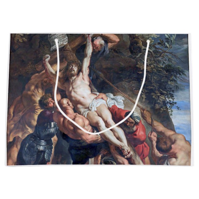 Die Anhebung des Kreuzes, Rubens Große Geschenktüte (Vorderseite)
