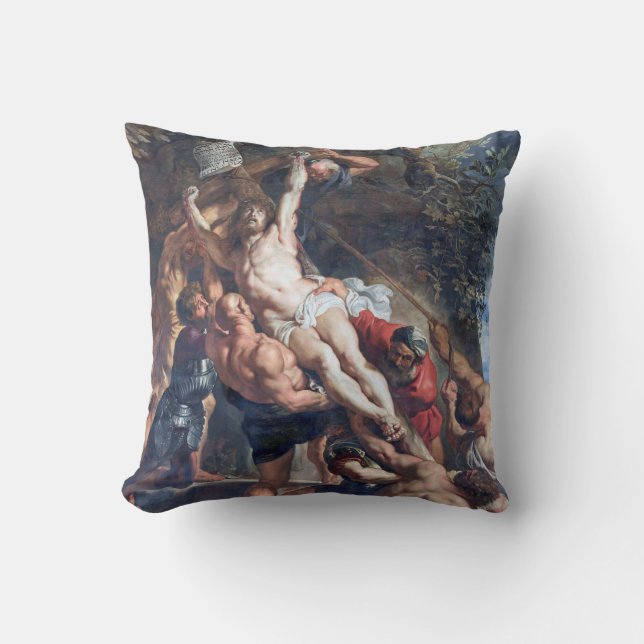Die Anhebung des Kreuzes, Rubens Kissen (Vorderseite)