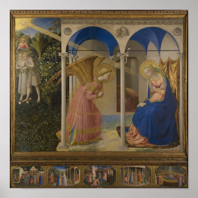 Die Ankündigung, 1425-8 Poster (Vorne)