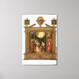 Die Ankündigung, 1581 Leinwanddruck