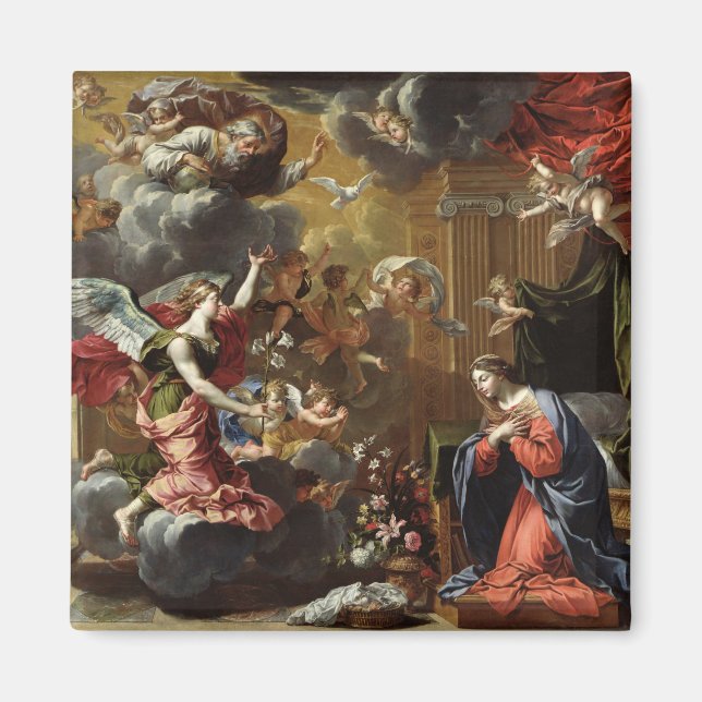Die Ankündigung, 1651-52 Magnet (Vorne)