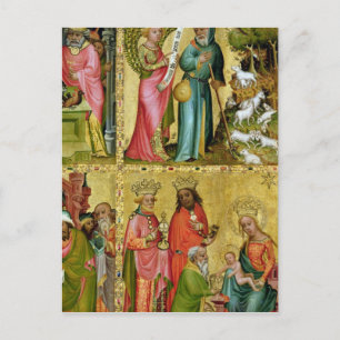 Die Ankündigung an St. Joachim Postkarte