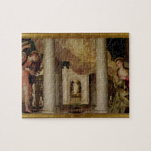 Die Ankündigung, c.1551-53 (Öl auf Leinwand)