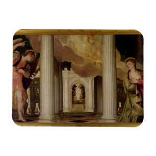 Die Ankündigung, c.1551-53 (Öl auf Leinwand) Magnet