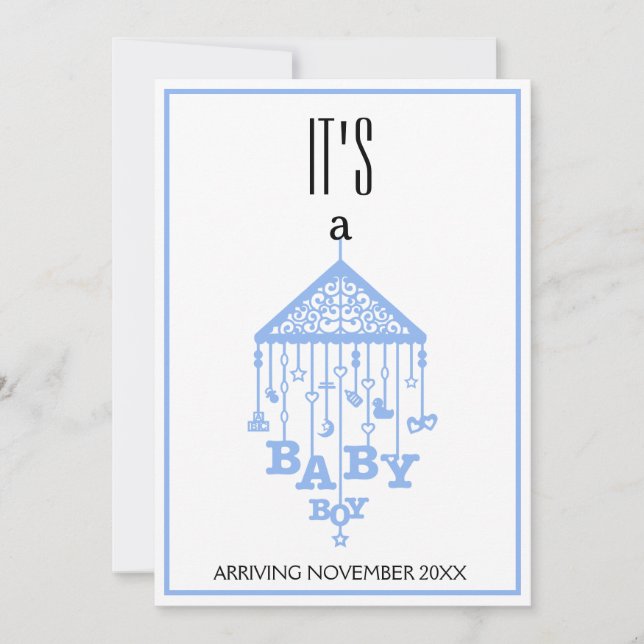 Die Ankündigung der Kinderschwangerschaft (Vorderseite)