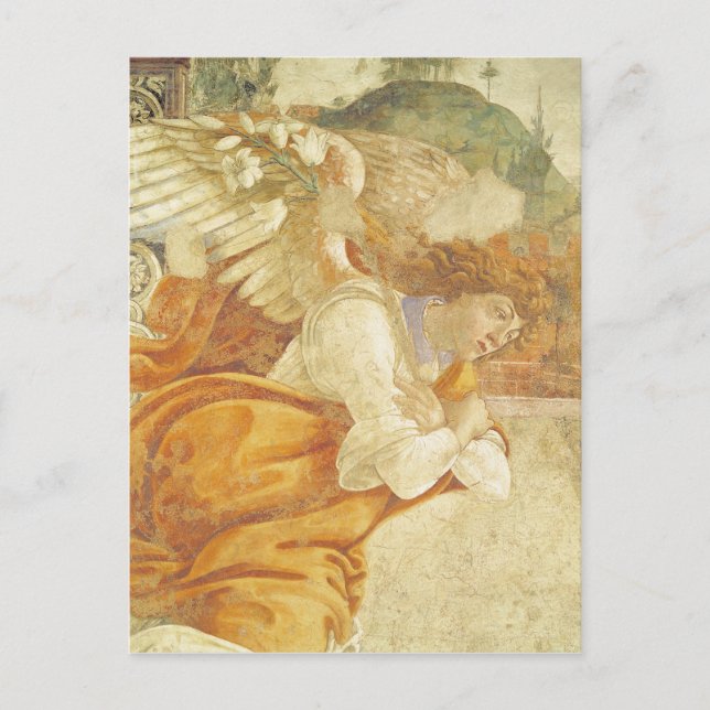 Die Ankündigung des Erzengels Postkarte (Vorderseite)