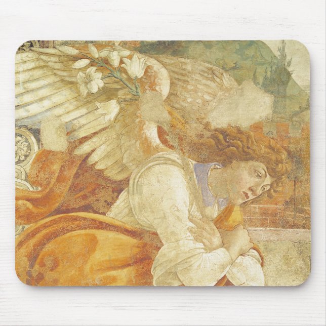 Die Ankündigung, Detail des Erzengels Mousepad (Vorne)