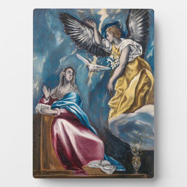 Die Ankündigung | El Greco | Fotoplatte (Vorderseite)