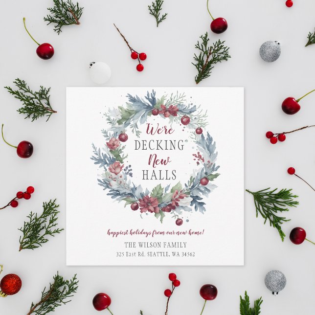 Die Ankündigung über den Rückzug der neuen Hallen (Holiday Decking The New Halls Moving Announcement)