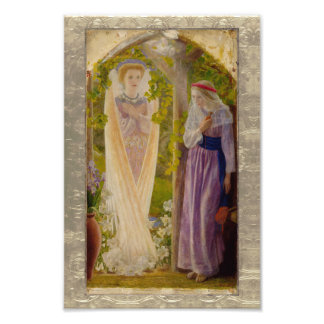 Die Ankündigung von Arthur Hughes Fotodruck