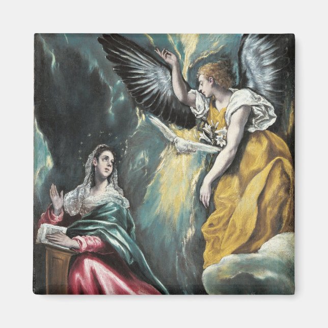 Die Ankündigung von El Greco Magnet (Vorne)