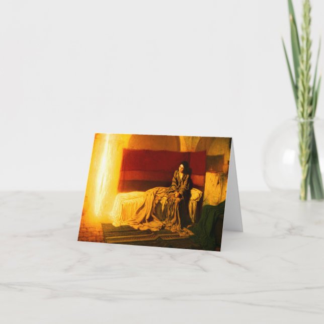 Die Ankündigung von Henry Ossawa Tanner (Vorderseite)