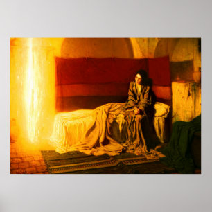 Die Ankündigung von Henry Ossawa Tanner Poster