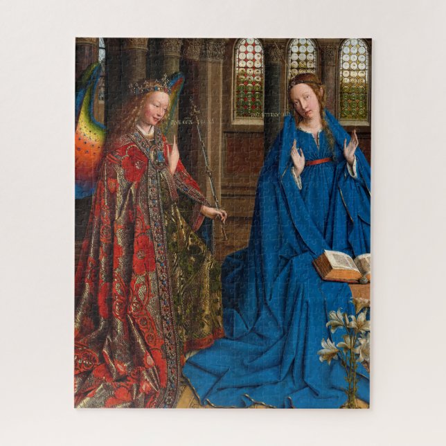 Die Ankündigung von Jan van Eyck (Vertikal)