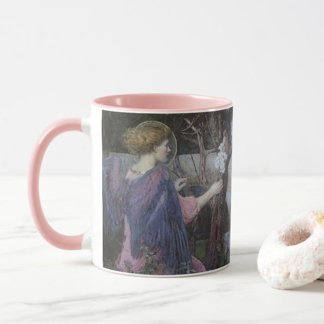 Die Ankündigung von John William Waterhouse Tasse (Mit Donut)