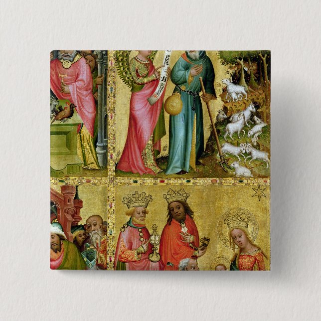 Die Ankündigung zu St. Joachim Button (Vorderseite)