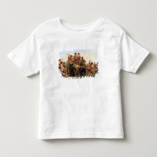 Die Ankunft der Erntemaschinen im Pontine Kleinkind T-shirt
