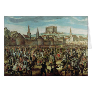 Die Ankunft der Kaiserin Maria Theresa von