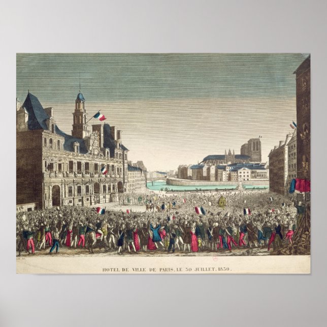 Die Ankunft des Herzogs von Orleans Poster (Vorne)