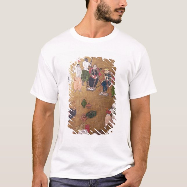 Die Ankunft des Portugiesen in Japan T-Shirt (Vorderseite)