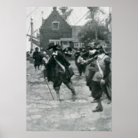 Die Ankunft von Stuyvesant in New Amsterdam