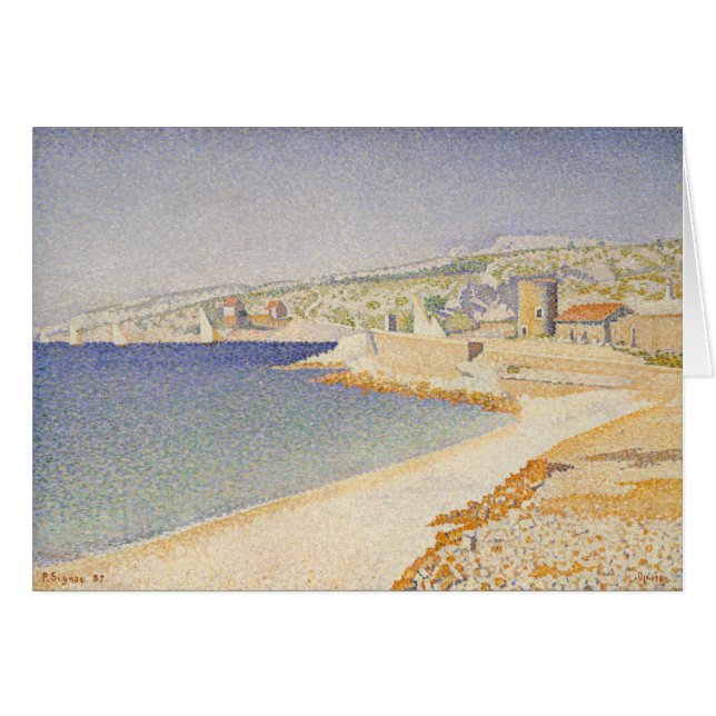 Die Anlegestelle bei Cassis (Vorderseite (Horizontal))