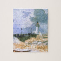 Die Anlegestelle bei Le Havre durch Claude Monet