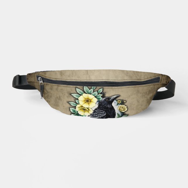 Die Anmut und Eleganz des Raves. Bauchtasche (Vorderseite)