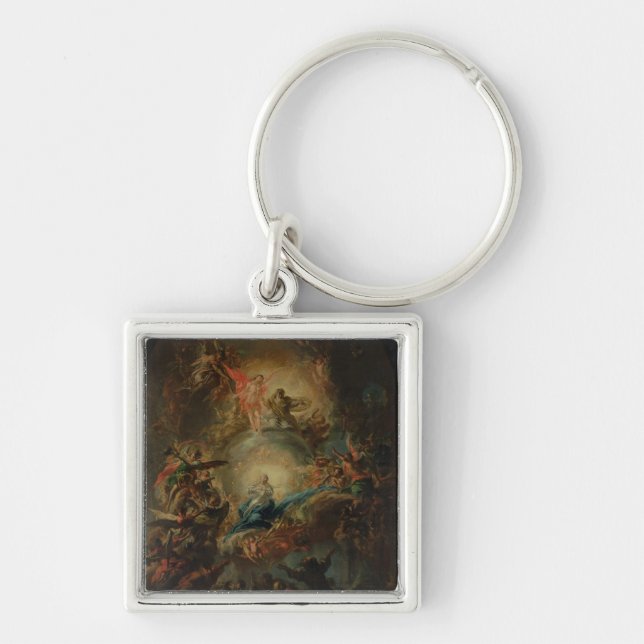 Die Annahme, c.1695 Schlüsselanhänger (Vorne)